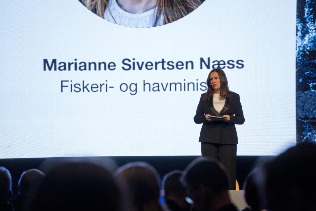Fiskeri- og havminister Marianne Sivertsen Næss. 